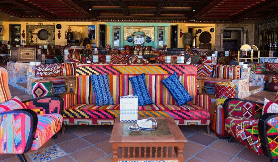 La Cigale Tabarka Hotel Luaran gambar A majlis in a hotel in Dubai